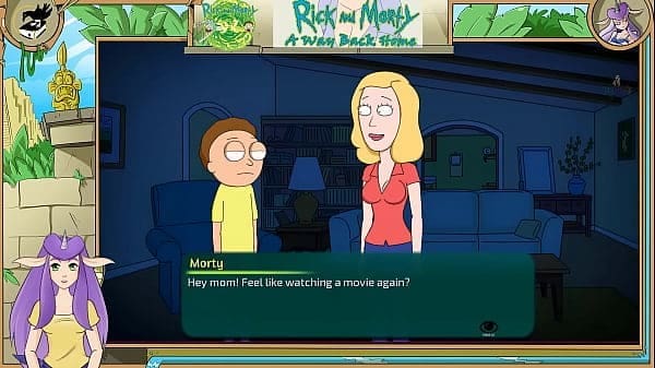 Rick and Morty A Way Back Home Part 9 Tricia tits