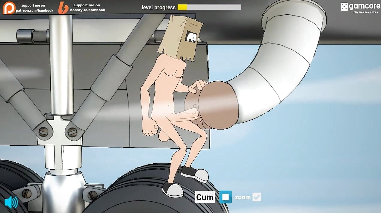 Fuckerman SkyFuck – Part 1 – Sex On The Plane By LoveSkySanX